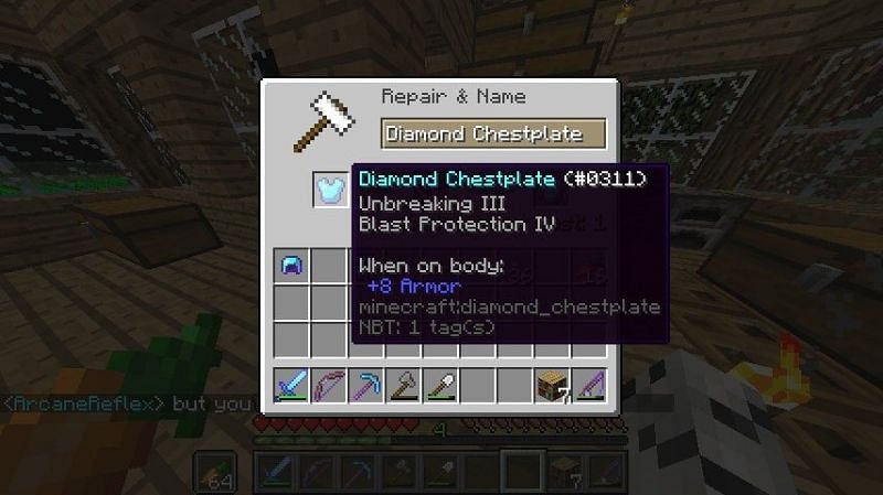 What does blast protection do in Minecraft?