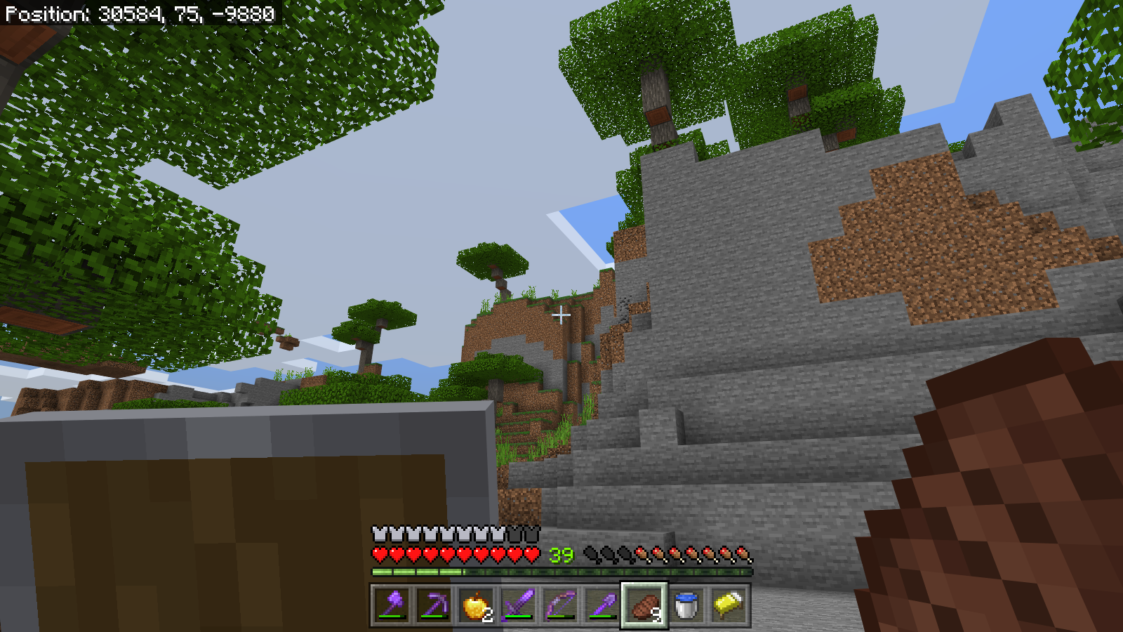 What is this biome? The leaves are green but with acacia ...