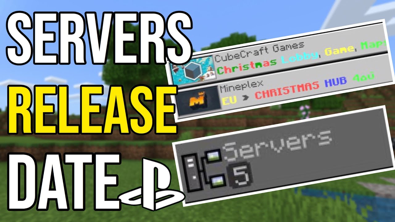 When Are Servers Coming to Minecraft PS4 Bedrock Edition ...